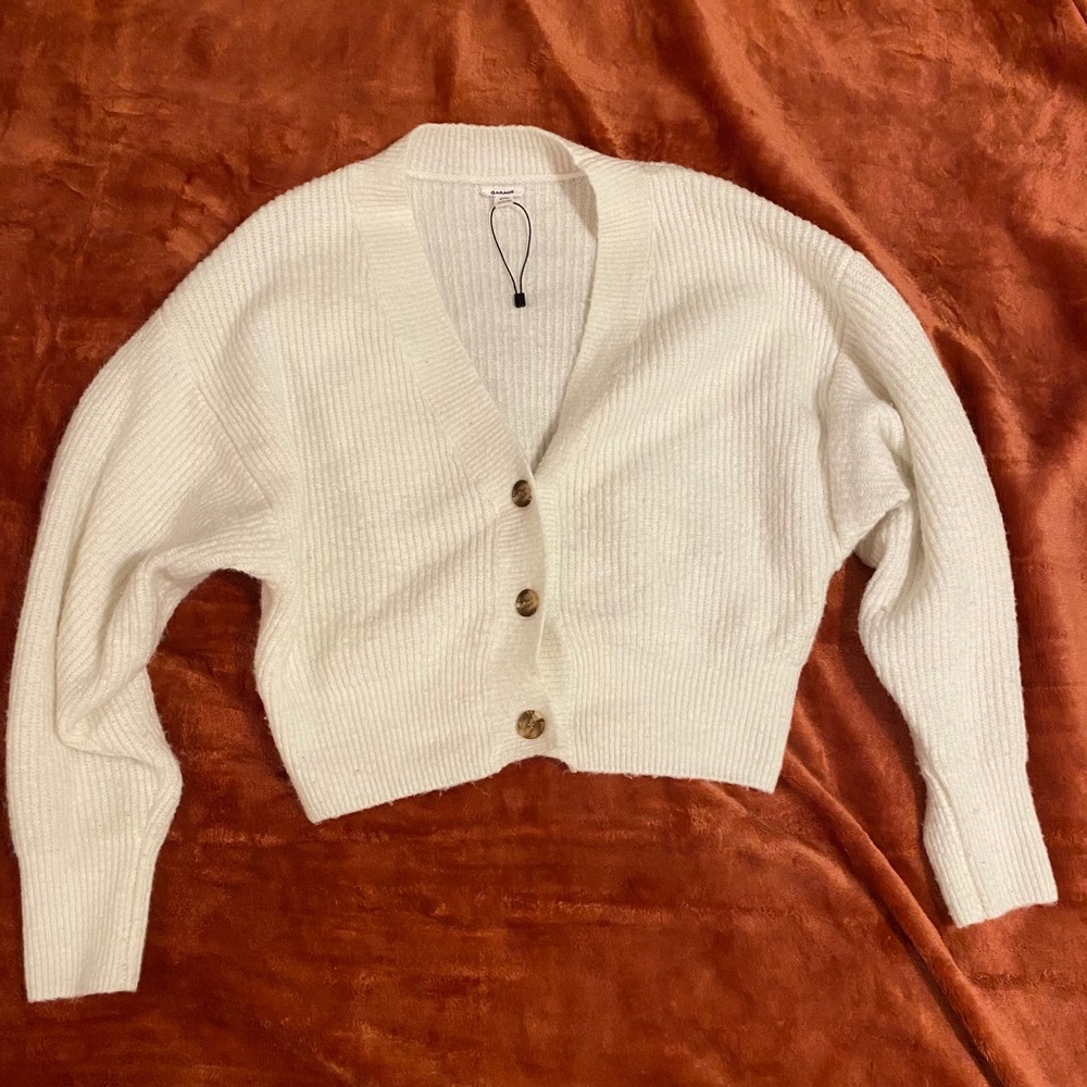 cute cropped cardigan